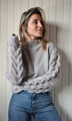Sweater Jacinta Gris